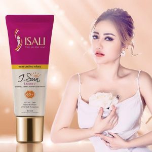Kem Chống Nắng ISALI trắng da tế bào gốc I-Sun Luxury SPF 60+ FA+++