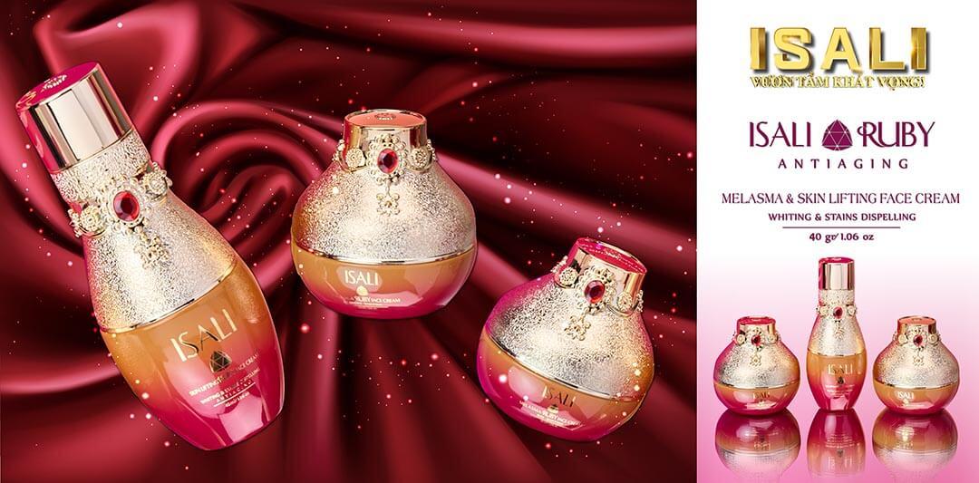 Serum Nâng Cơ Xóa Nhăn Trẻ Hóa Làn Da ISALI Ruby Serum Nâng Cơ Xóa Nhăn Trẻ Hóa Làn Da ISALI Ruby