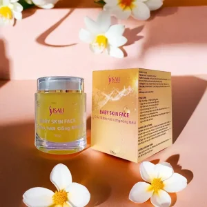 Kem Nghệ BABY SKIN FACE ISALI- Cấy Tế Bào tươi căng bóng Kem Nghệ BABY SKIN FACE ISALI- Cấy Tế Bào tươi căng bóng ISALI 1