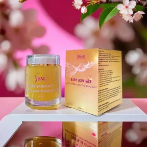 Kem Nghệ BABY SKIN FACE ISALI- Cấy Tế Bào tươi căng bóng Kem Nghệ BABY SKIN FACE ISALI- Cấy Tế Bào tươi căng bóng ISALI 4